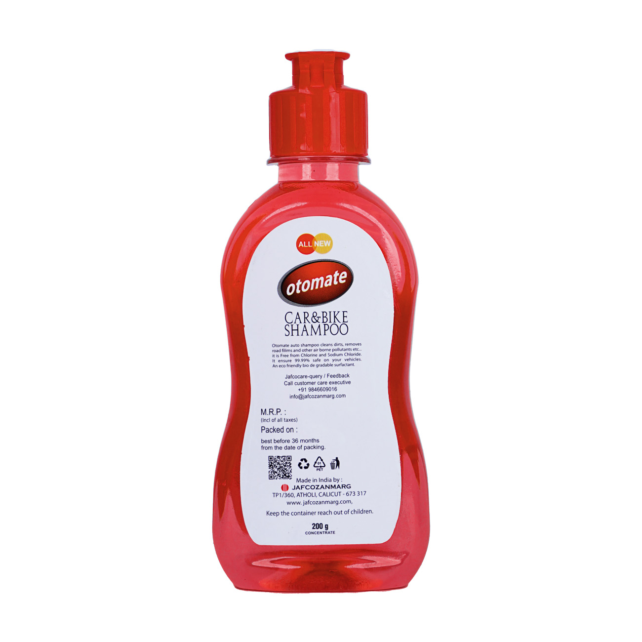 Otomate Car & Bike Shampoo – Premium High-Foam Wash - 200ml - Image 2